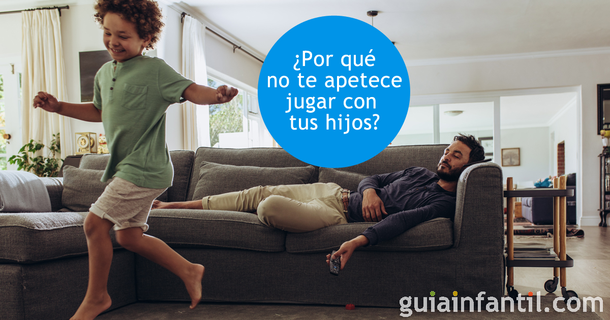 Cuando no te apetece jugar con tus hijos