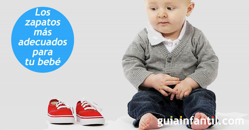 El calzado ideal para bebés y niños edades