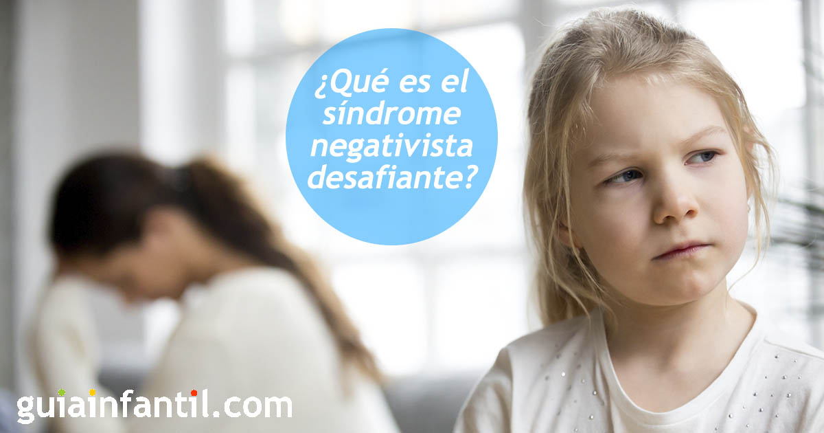 síndrome negativa desafiante en niños