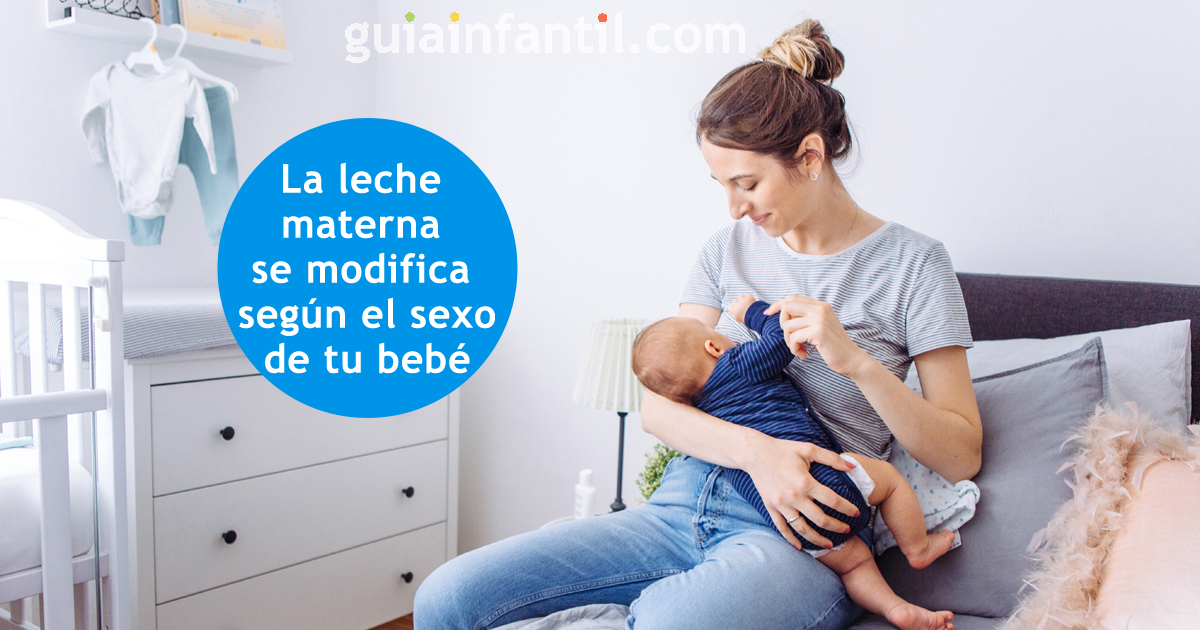 leche materna y sexo del bebé