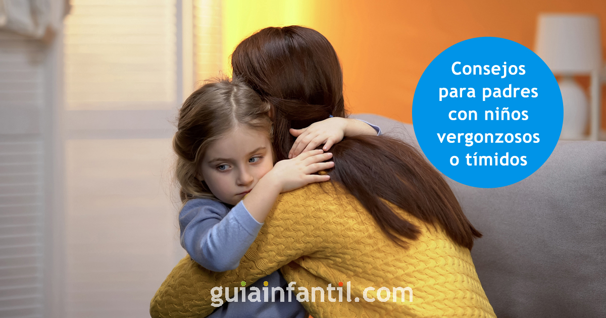 padres con niños vergonzosos