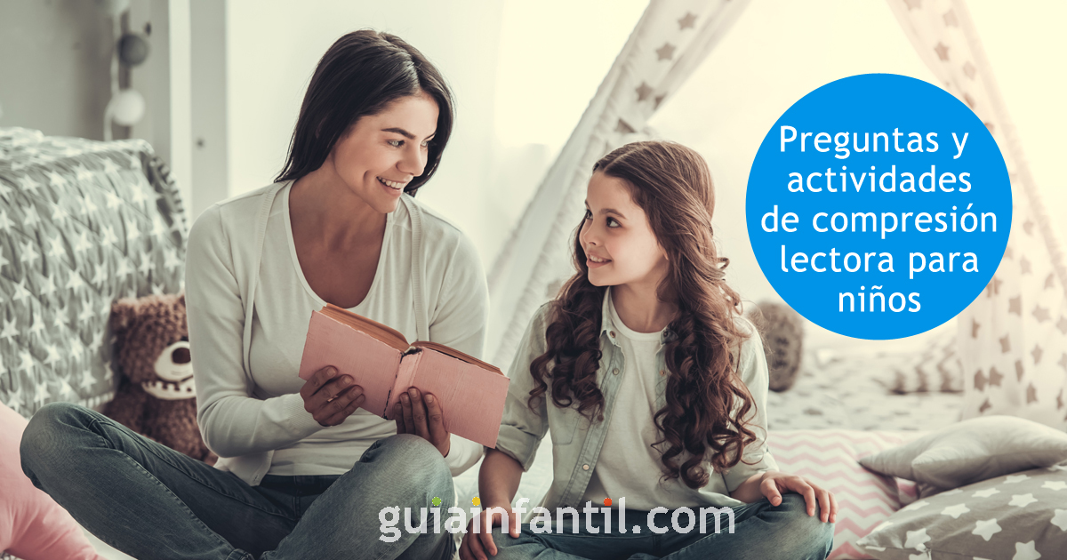 actividades de compresión lectora para niños