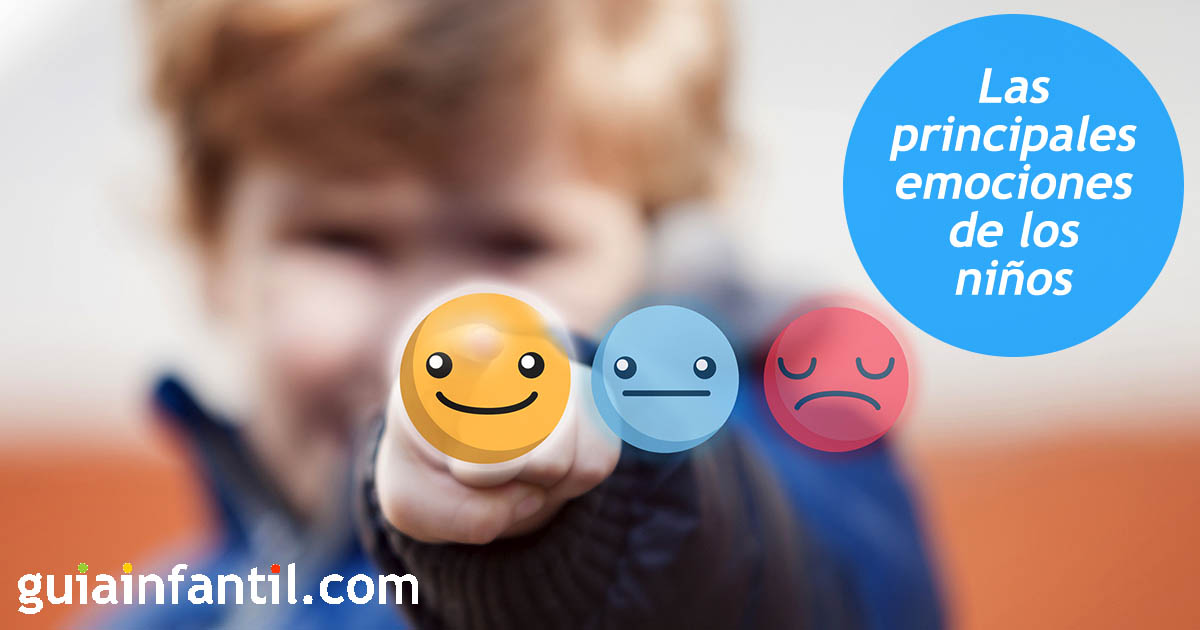 Las emociones básicas de los niños: alegría, tristeza, miedo, ira y asco