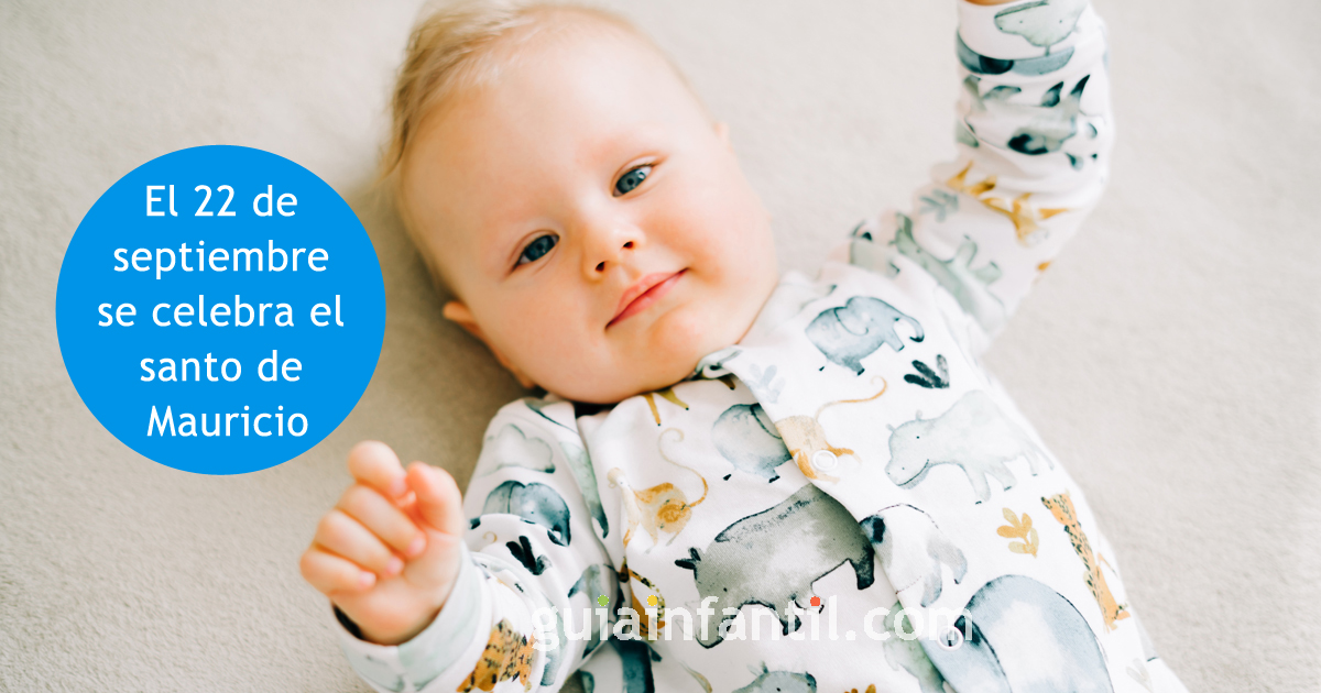 el nombre y santo de mauricio