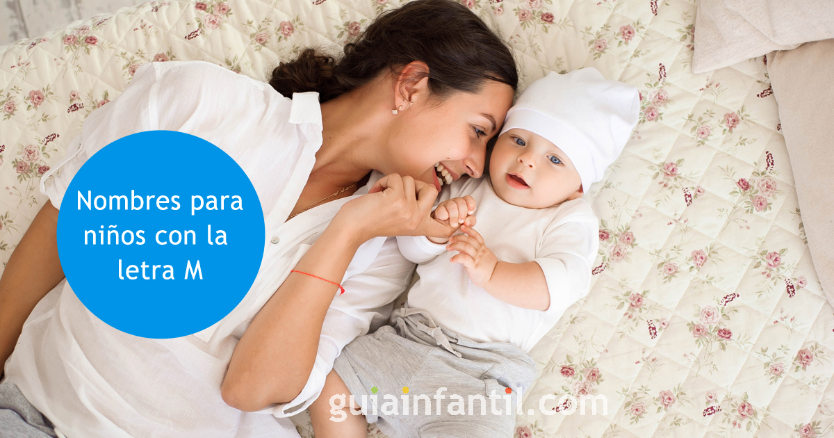 nombres de niño con la letra M
