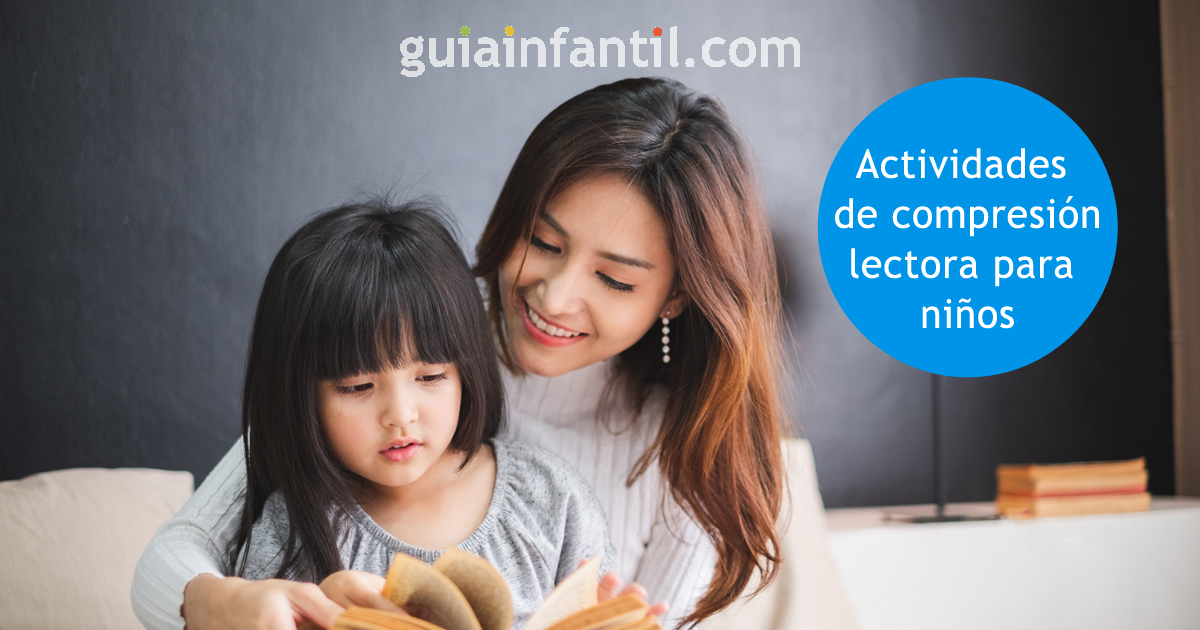 actividades de compresión lectora para niños
