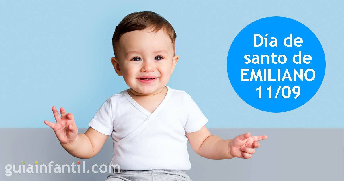 día de santo de Emiliano - 11 de septiembre