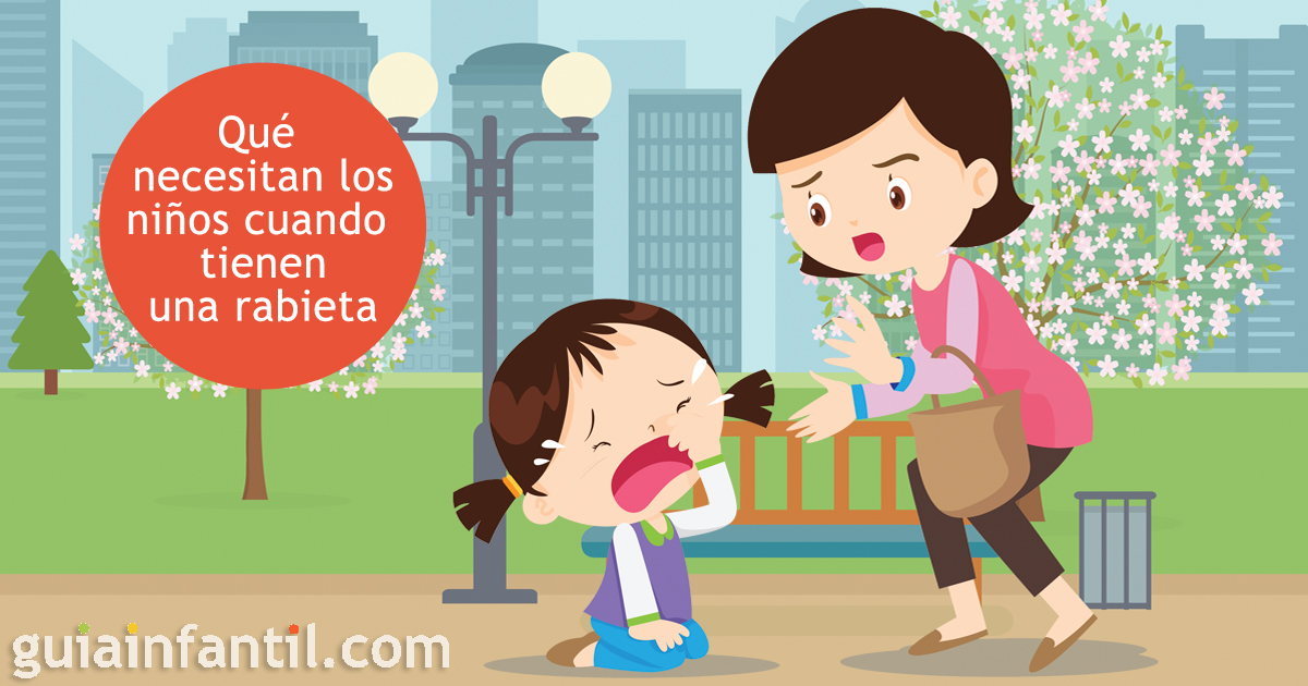Las rabietas de los niños