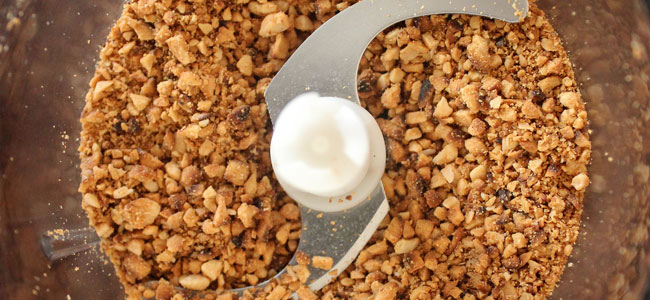 Mantequilla de cacahuete. Paso 2