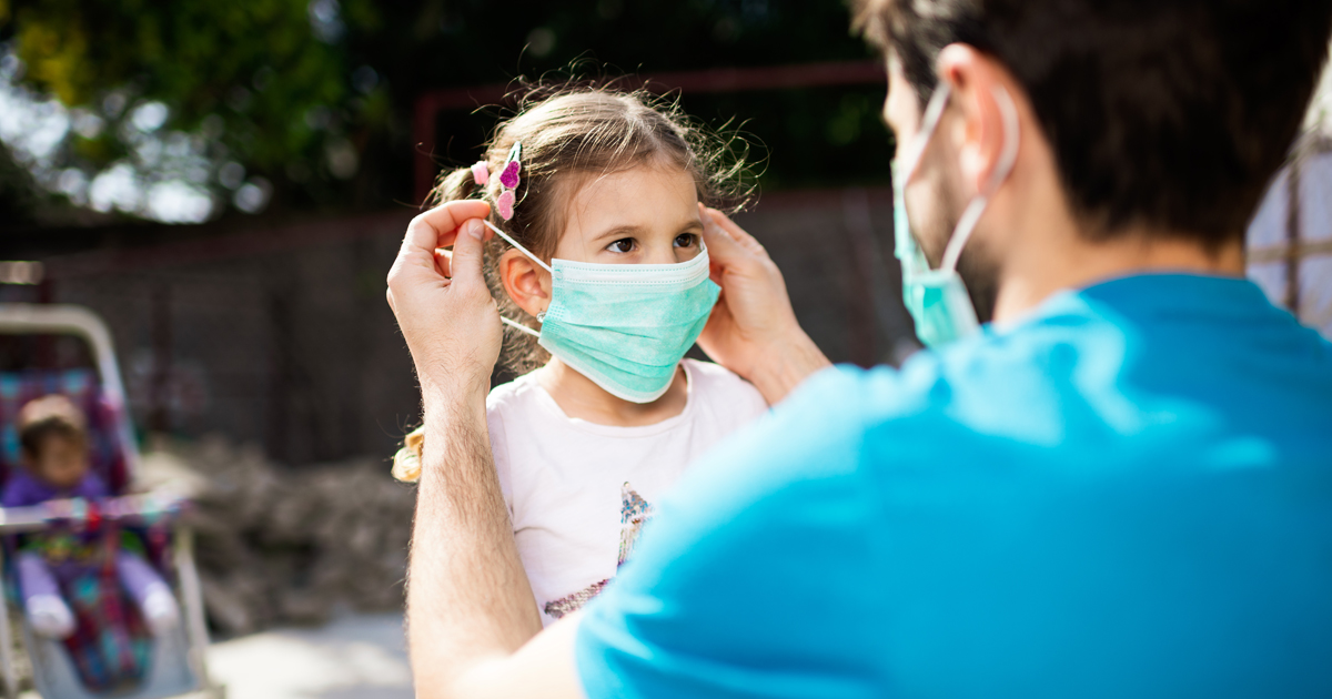 Mascarilla contra el coronavirus para los niños