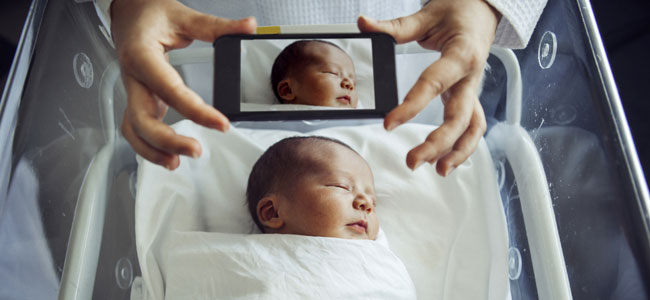 Anunciar el nacimiento del bebé