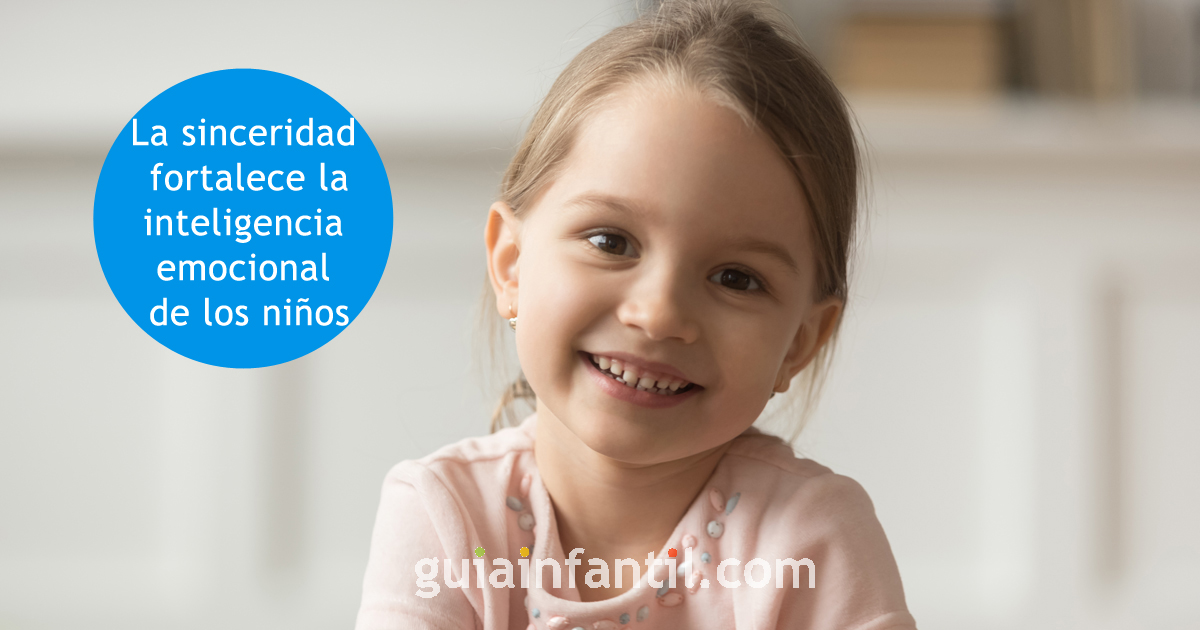 La sinceridad fortalece la inteligencia emocional de los niños