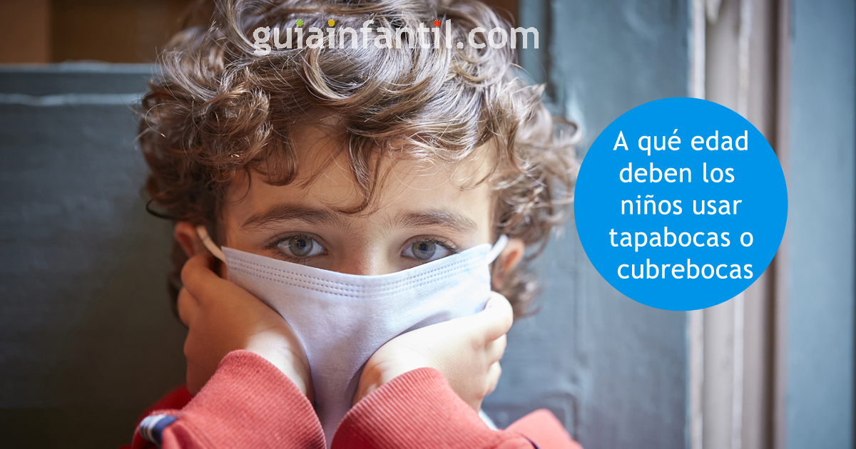 edad para usar mascarilla