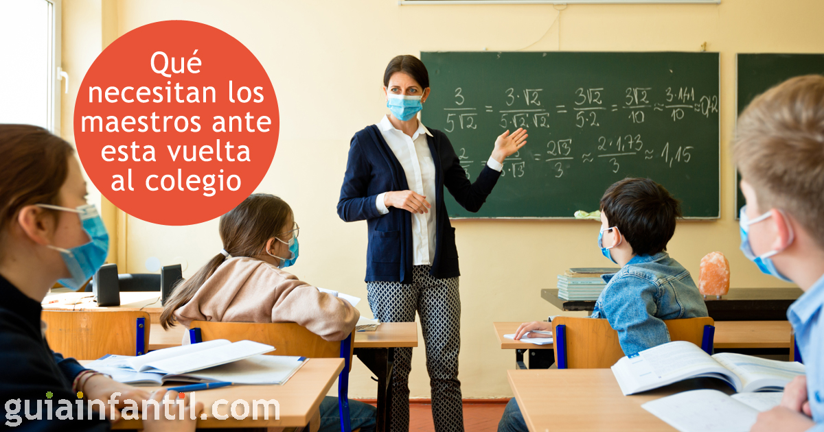 Los maestros y la vuelta al colegio