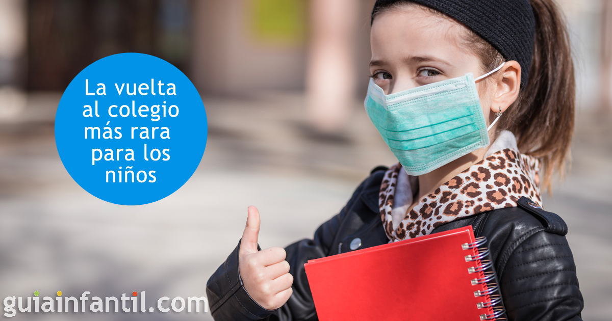 La vuelta al colegio de los niños con coronavirus