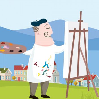 Y fue pintor. Biografía en cuento de Salvador Dalí para leer con niños
