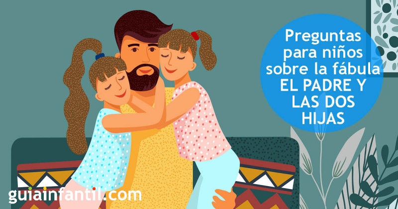 El padre y las dos hijas. Fábula de Esopo para niños