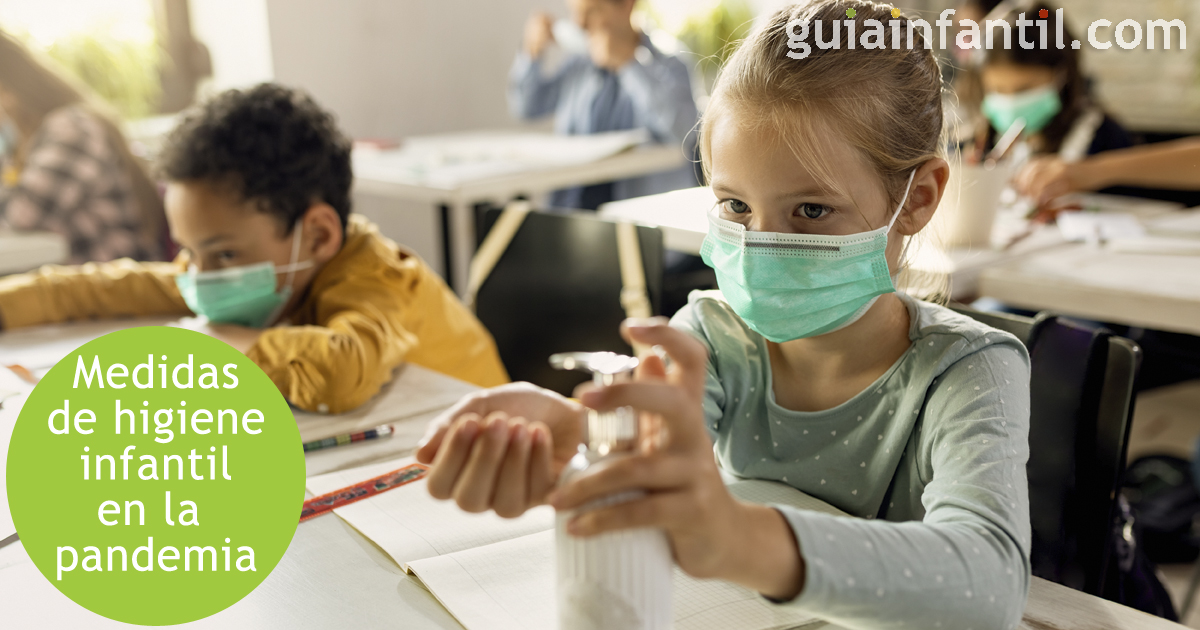 Los hábitos de higiene en pandemia para niños