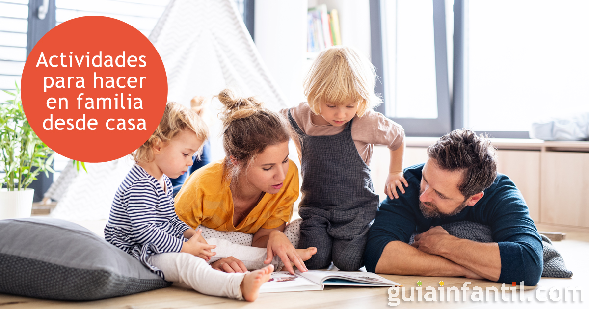 Actividades familiares en casa