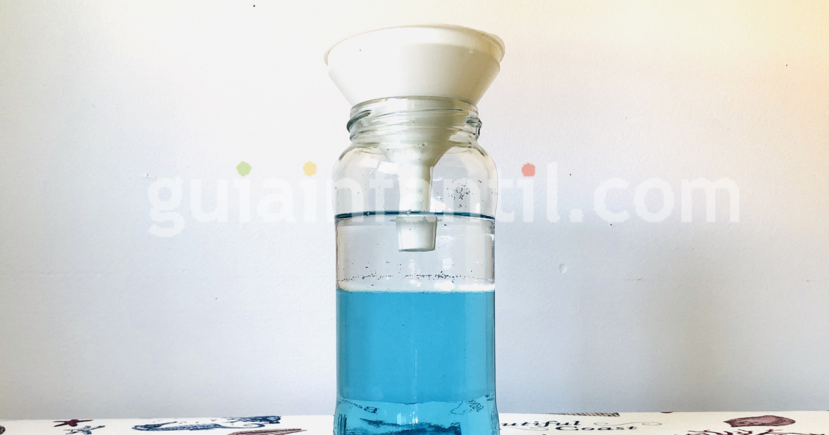 Botella para niños nerviosos