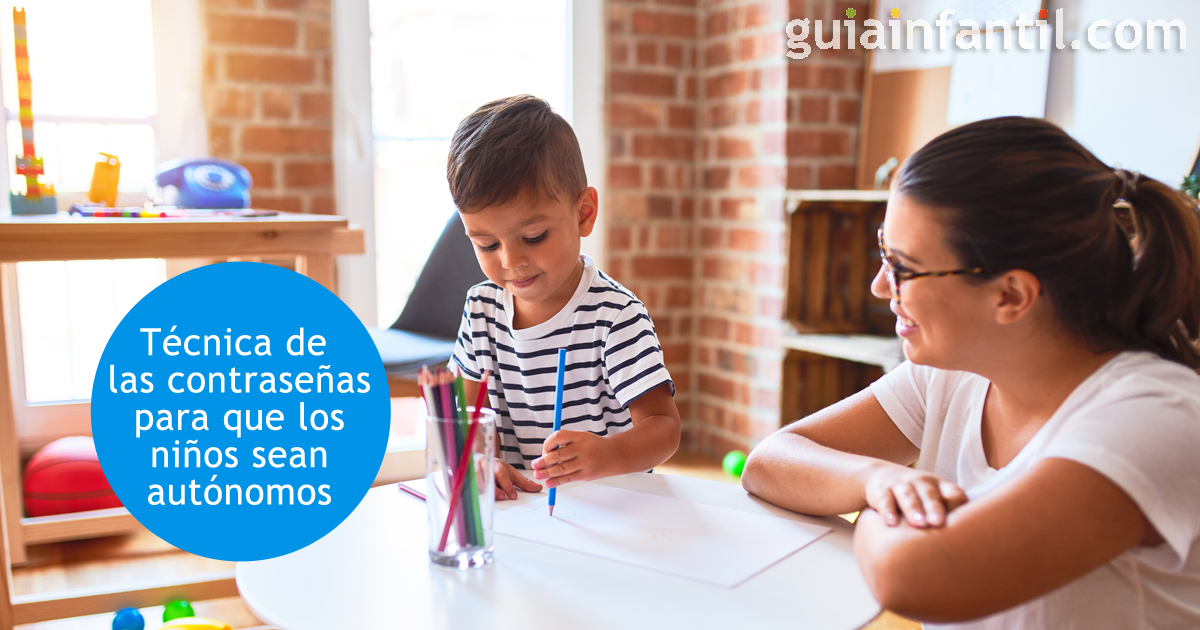 Qué es la técnica de las contraseñas para los niños