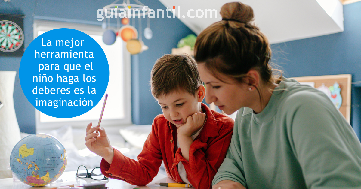 imaginación para hacer los deberes