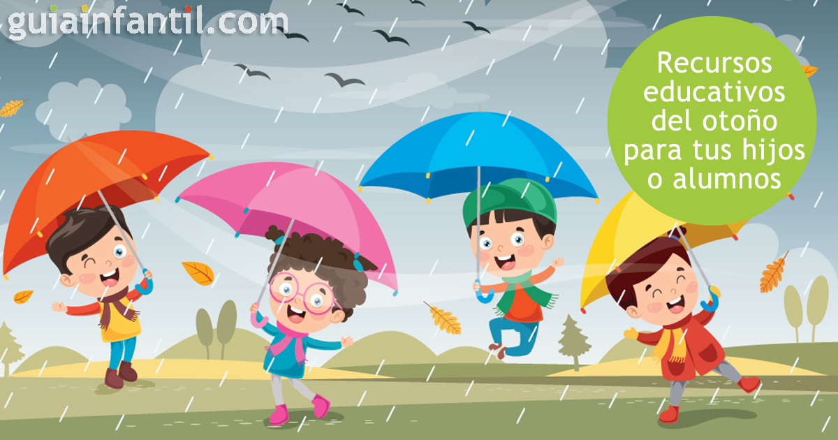 Juegos y recursos educativos sobre el otoño
