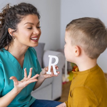 El juego de la rana para niños con problemas con la letra  R