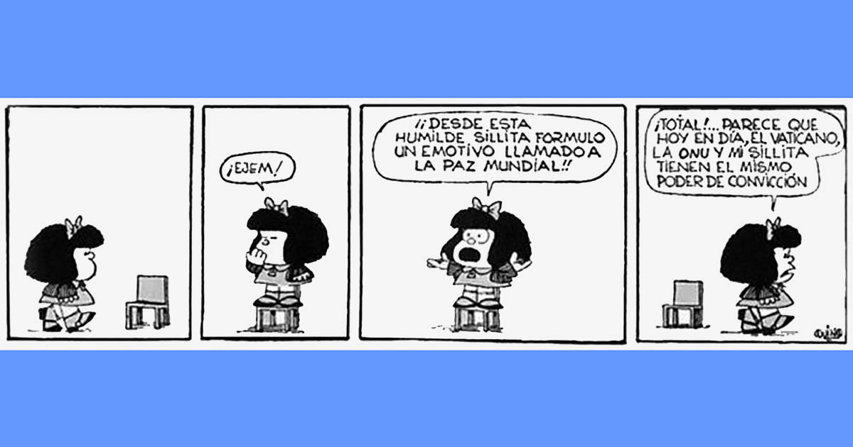frase de Mafalda