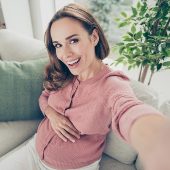 El resplandor del embarazo o el brillo especial de muchas embarazadas