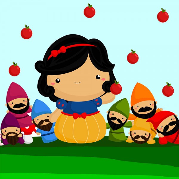  Snow White. Cuentos tradicionales en inglés para niños