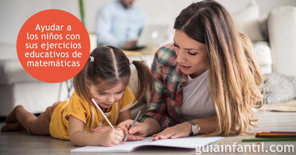 Ejercicios educativos de matemáticas para niños