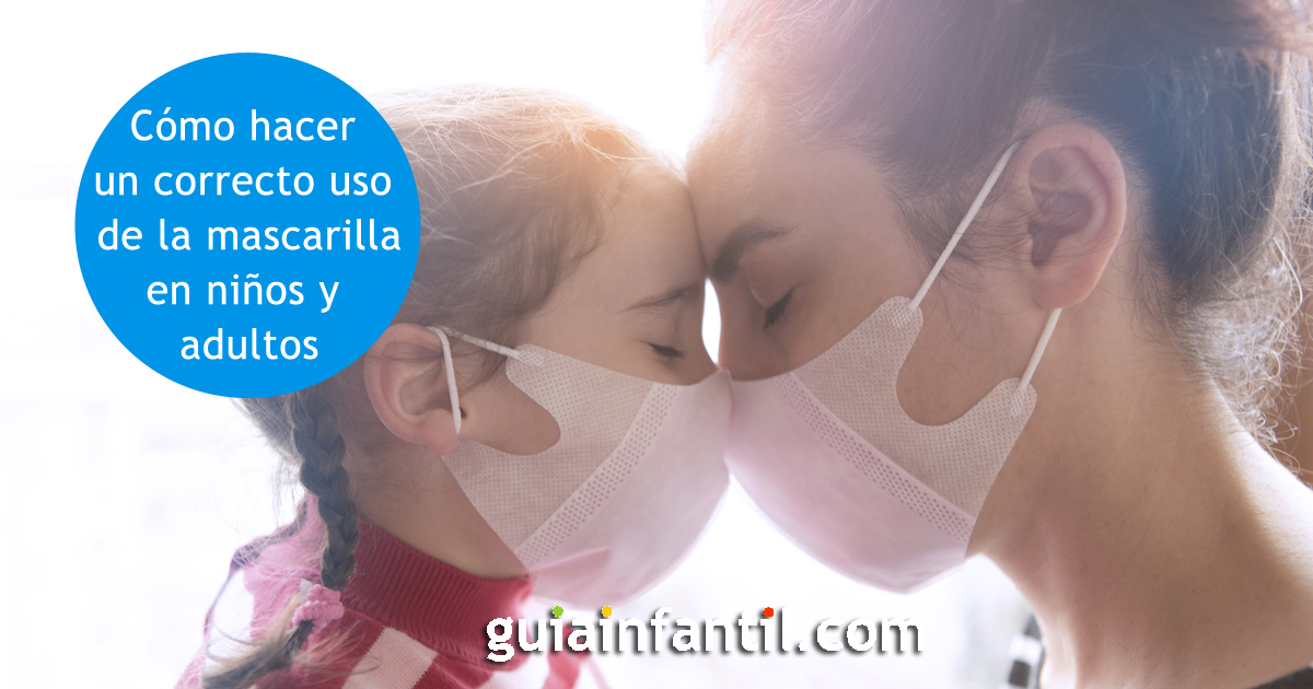 correcto uso de la mascarilla