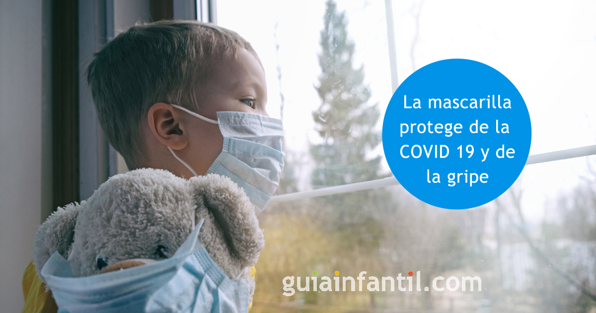 mascarilla, gripe y covid 19