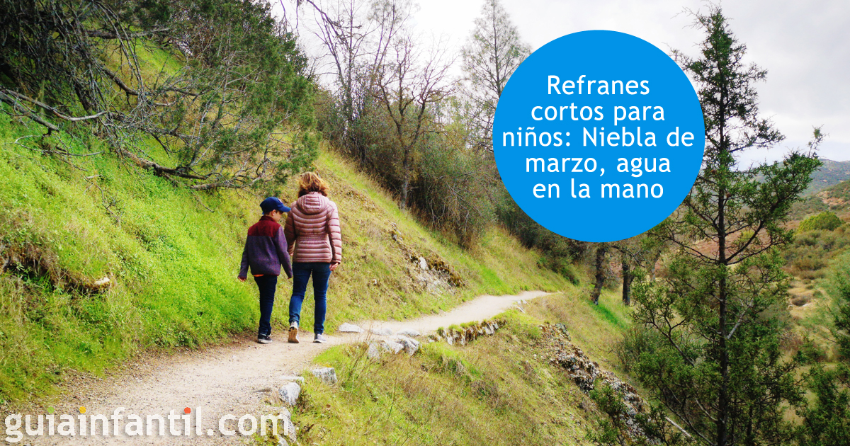 Los refranes cortos de marzo para los niños