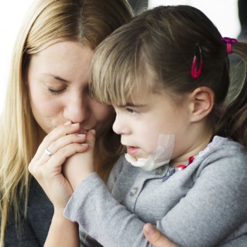 Los besos de mamá pueden curar y remediar todo