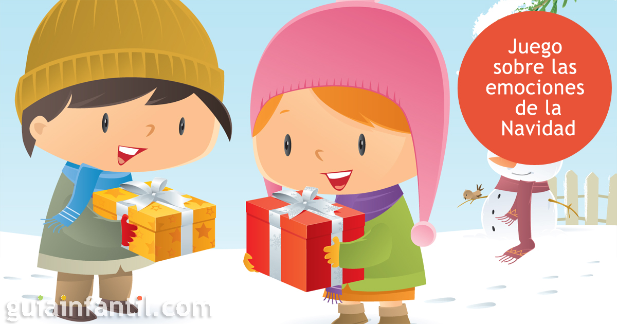 Las emociones de la Navidad para los niños