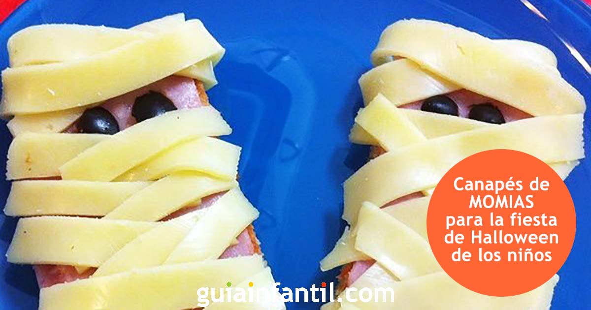 aperitivo para halloween- momia