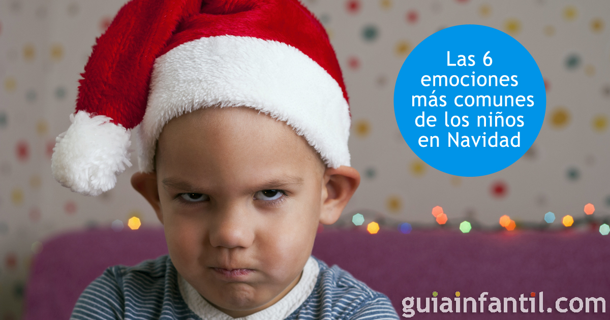 Las emociones de los niños en Navidad