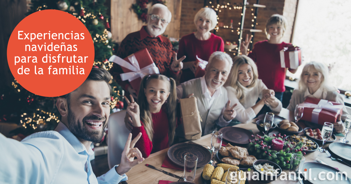 Experiencias navideñas para familias con niños