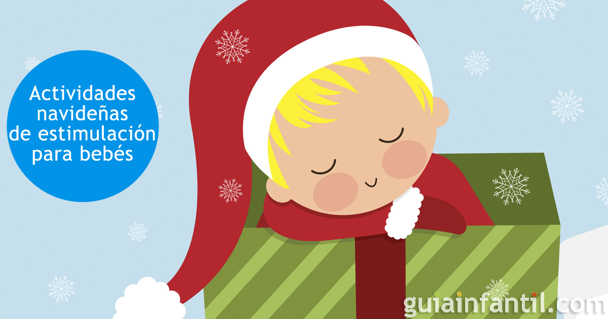 Actividades de estimulación en Navidad para niños