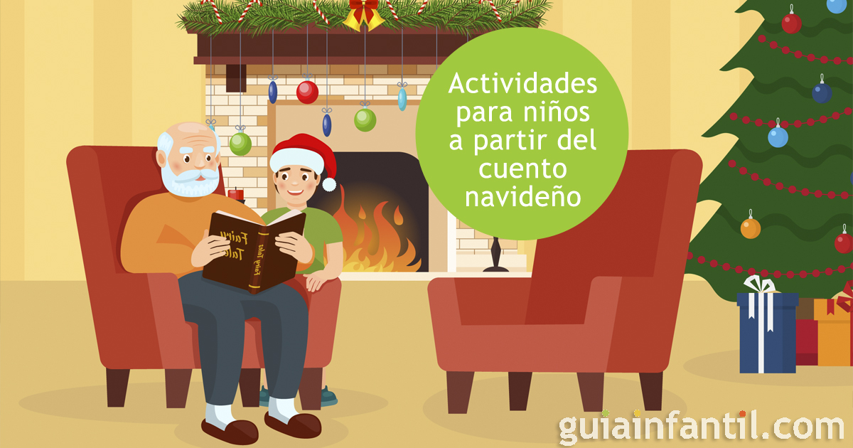 Leer cuentos navideños con los bebés