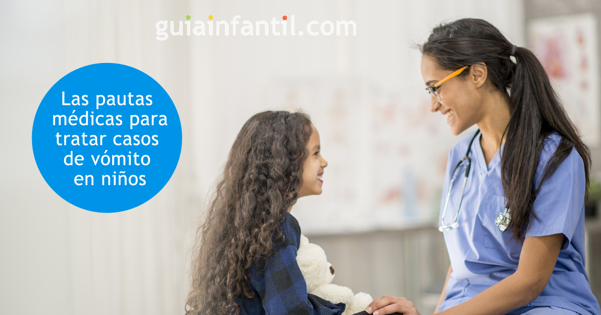 cómo se atiende a un niño con vómitos