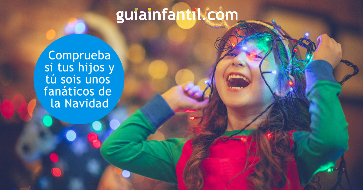 familia friki y fanática de la navidad