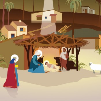 Historia navideña para niños del origen del Pesebre o Portal de Belén