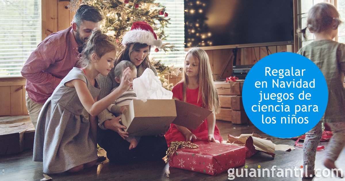 Regalar en Navidad un juego STEM a los niños