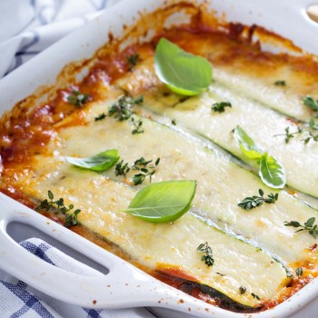 Lasaña de calabacín. Receta fácil y casera
