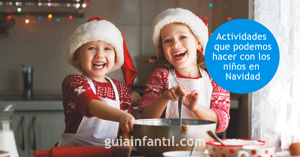 actividades de navidad con los niños
