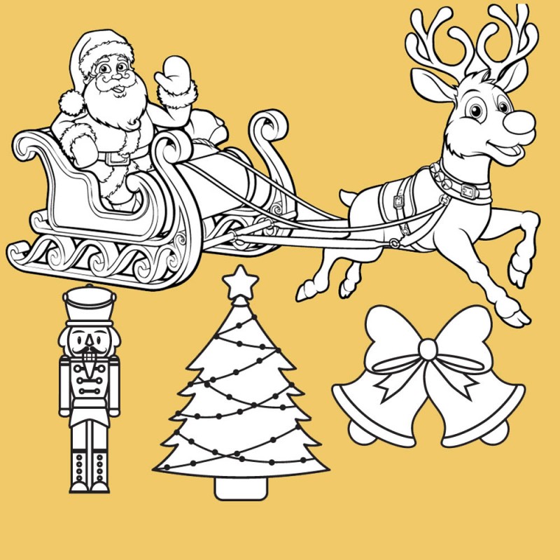 3 cuentos clásicos de Navidad para leer y colorear con los niños