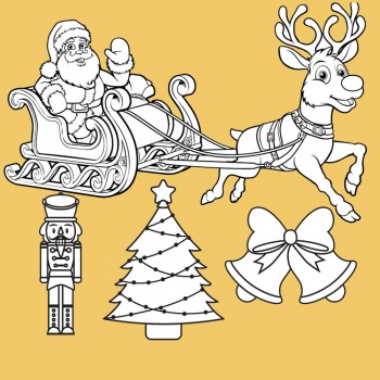 3 cuentos de Navidad cortos para leer y colorear con los niños